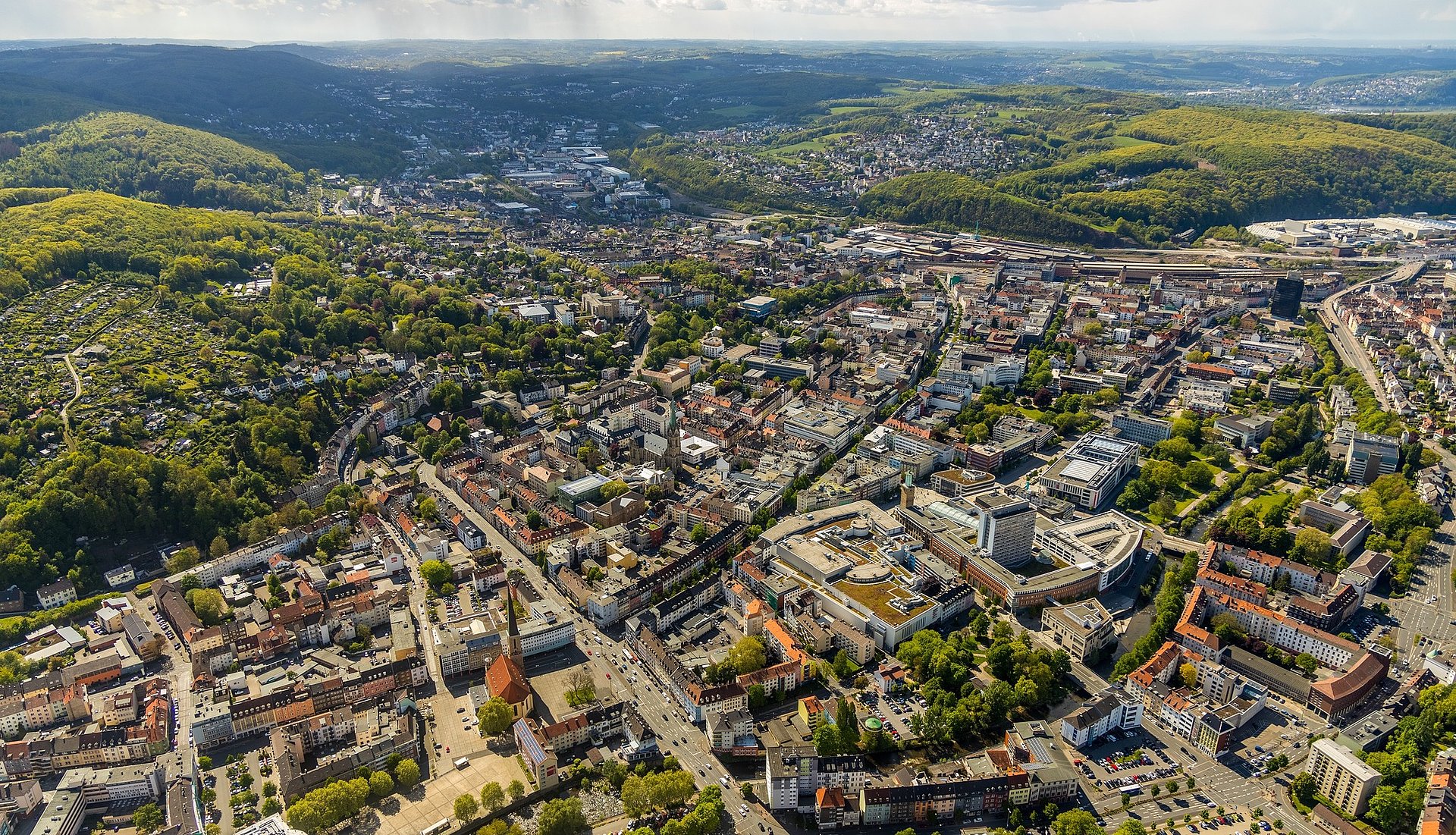 Rundblick über Hagen beim FSJ