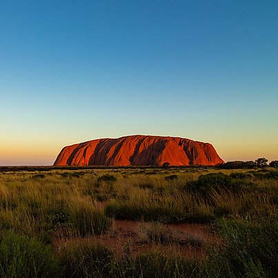 Uluru beim FSJ in Australien