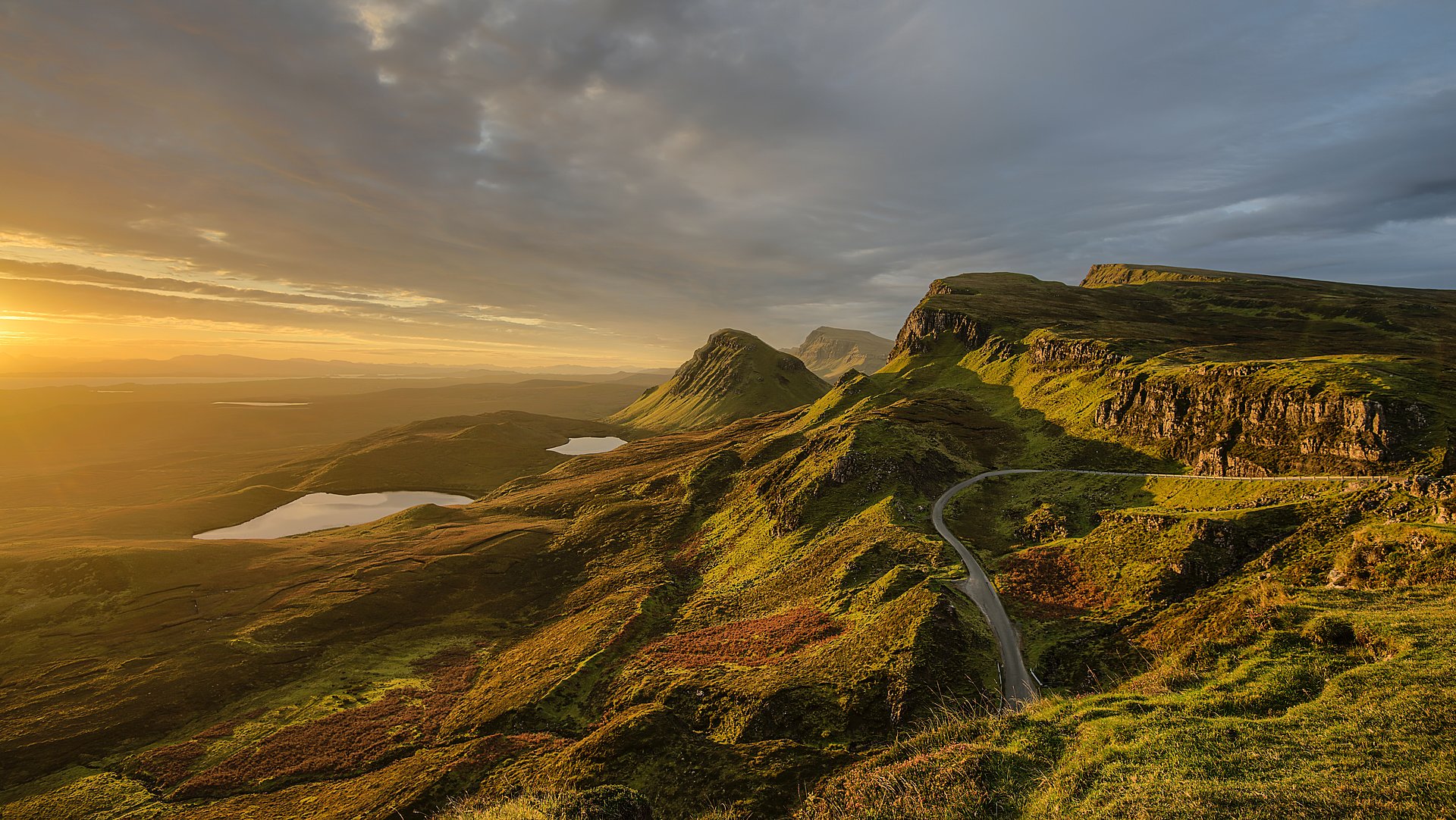 Berge und Wiesen beim FSJ in Schottland