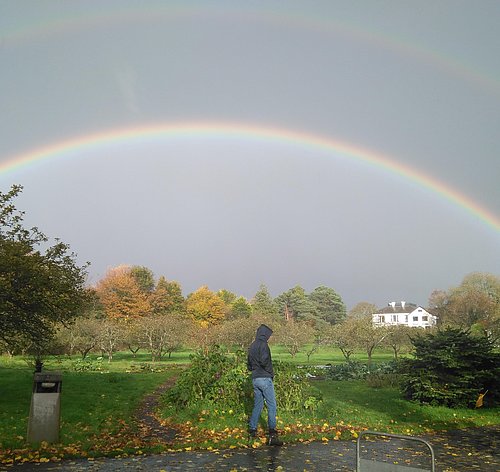 Regenbogen beim FSJ in Belgien