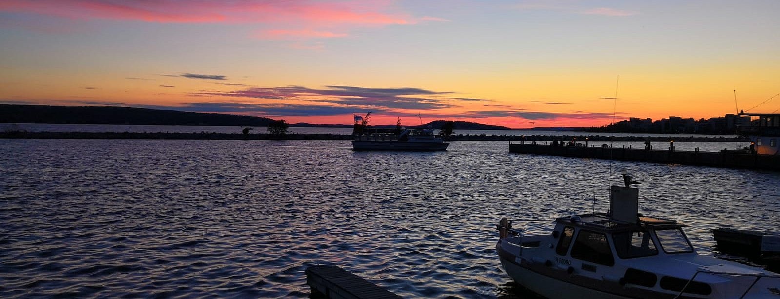 Sonnenuntergang über dem Meer beim FSJ Sozialtherapie