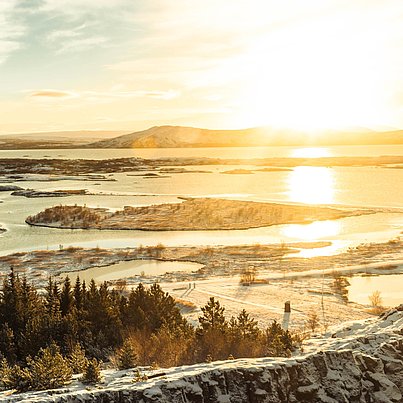 Schneelandschaft beim FSJ in Finnland.