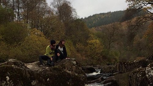 Bach im Wald beim FSJ
