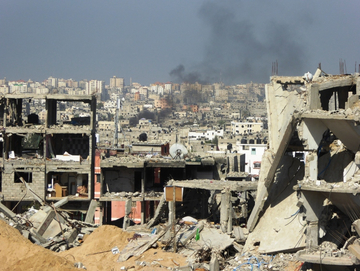 Schäden im Gazastreifen