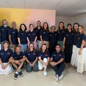 Foto de grupo al finalizar la formación en Turquía