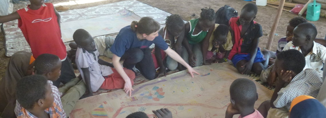 Gestalterische Auseinandersetzung Kenia Mai 2013