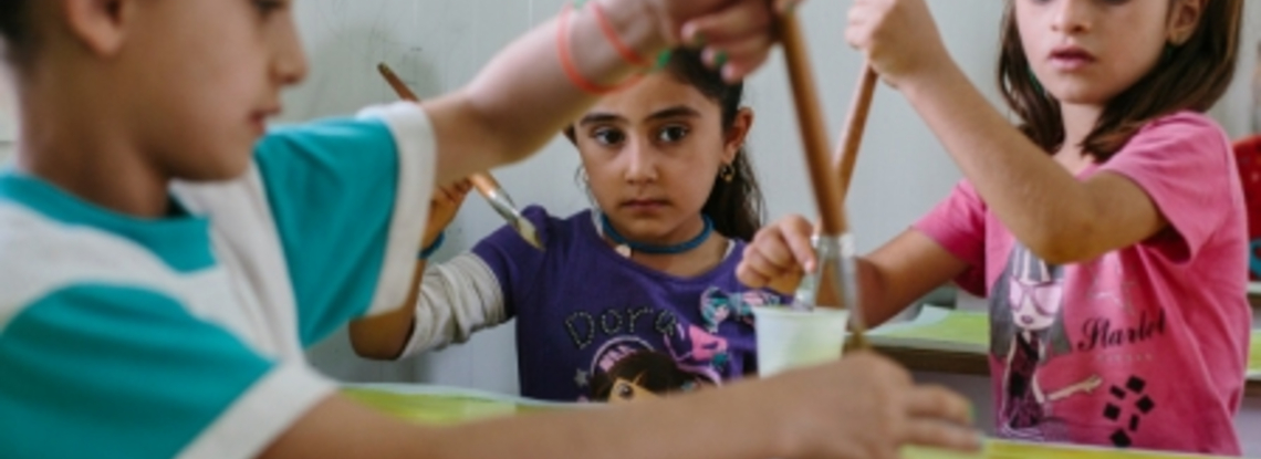 Irak Kunsttherapie Kinder